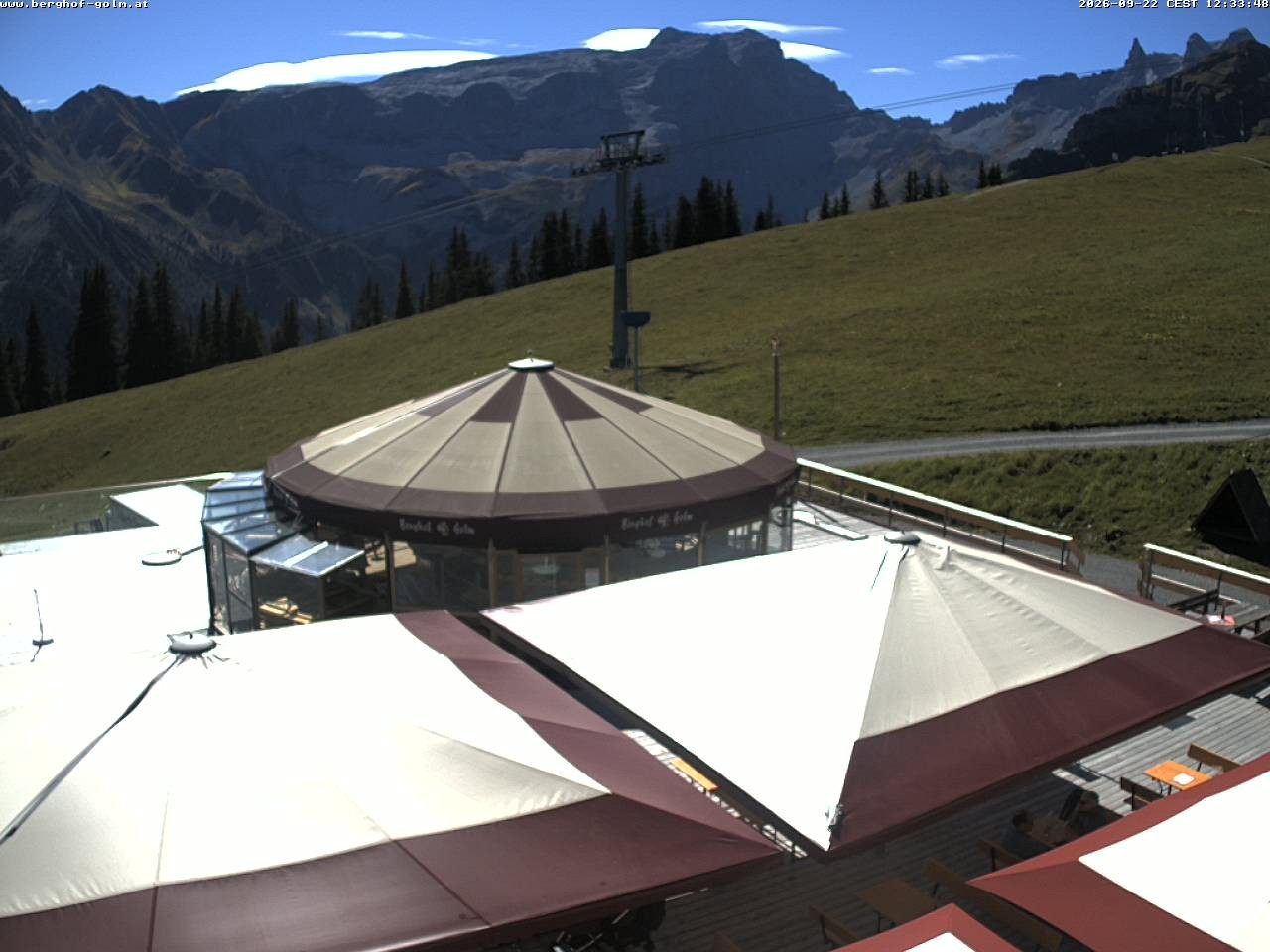 Archiv Foto Webcam Berghof Golm, Vorarlberg