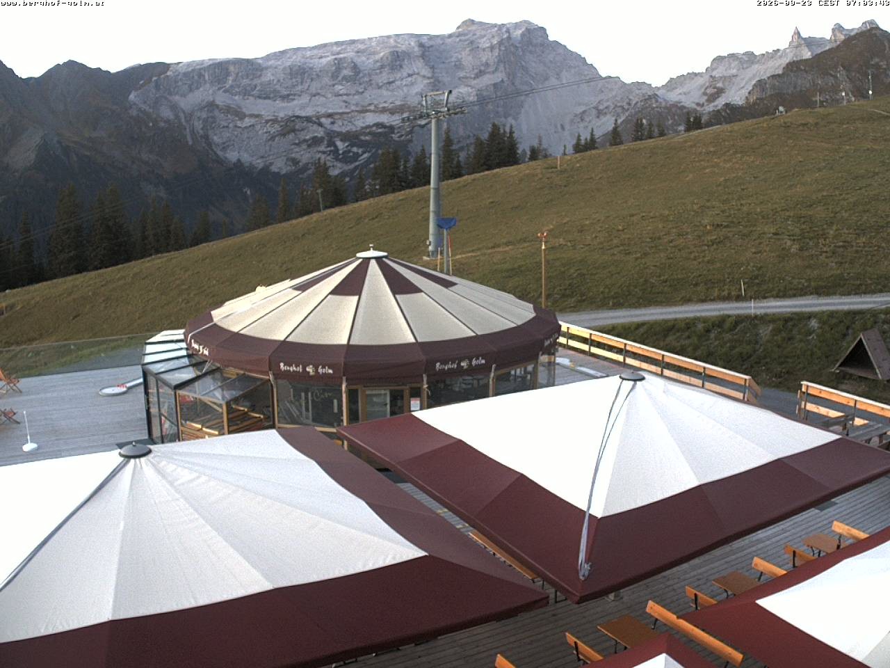 Archiv Foto Webcam Berghof Golm, Vorarlberg