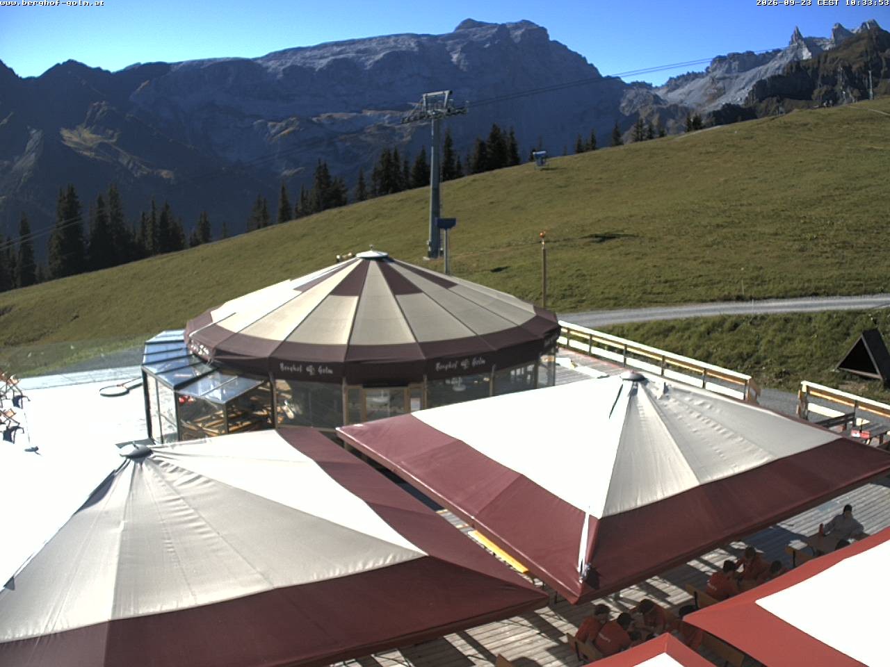 Archiv Foto Webcam Berghof Golm, Vorarlberg