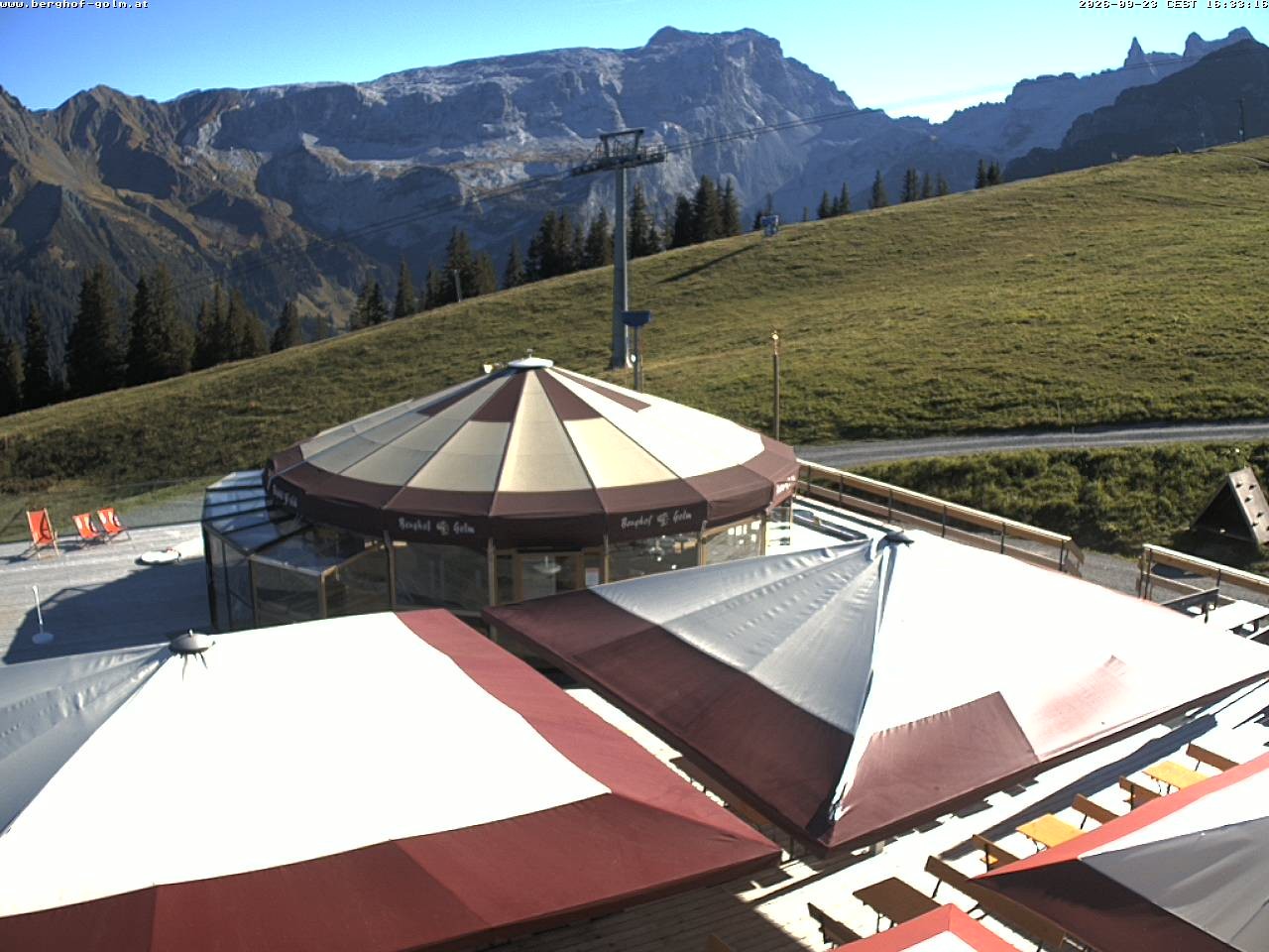 Archiv Foto Webcam Berghof Golm, Vorarlberg