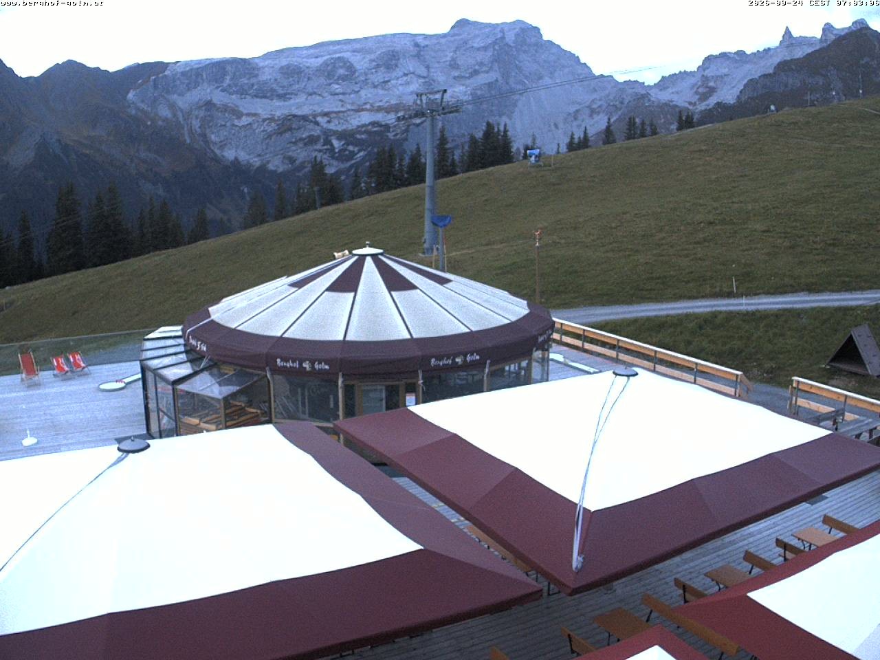Archiv Foto Webcam Berghof Golm, Vorarlberg