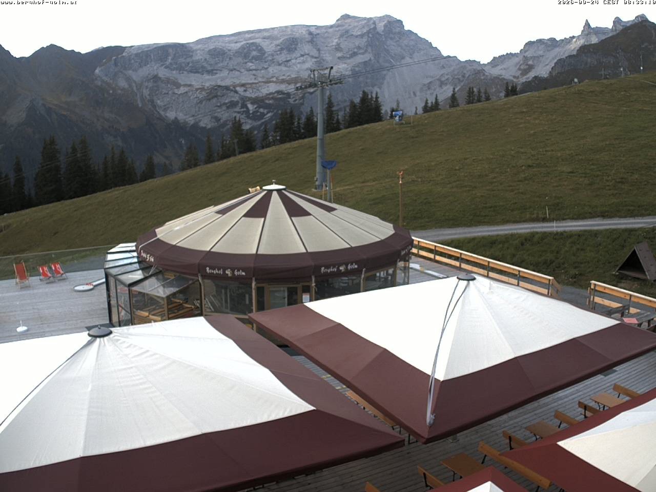 Archiv Foto Webcam Berghof Golm, Vorarlberg