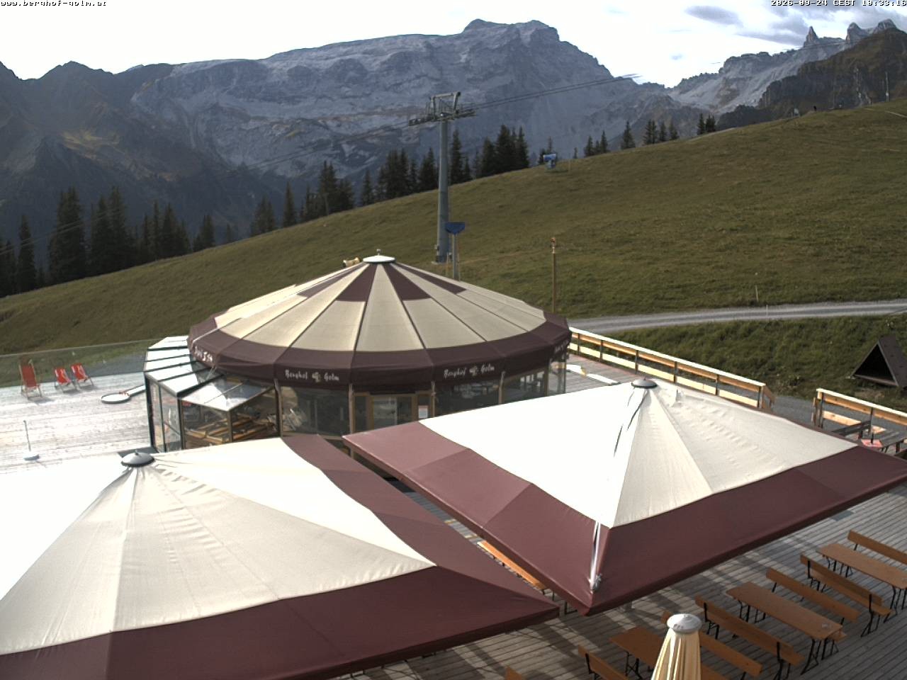 Archiv Foto Webcam Berghof Golm, Vorarlberg