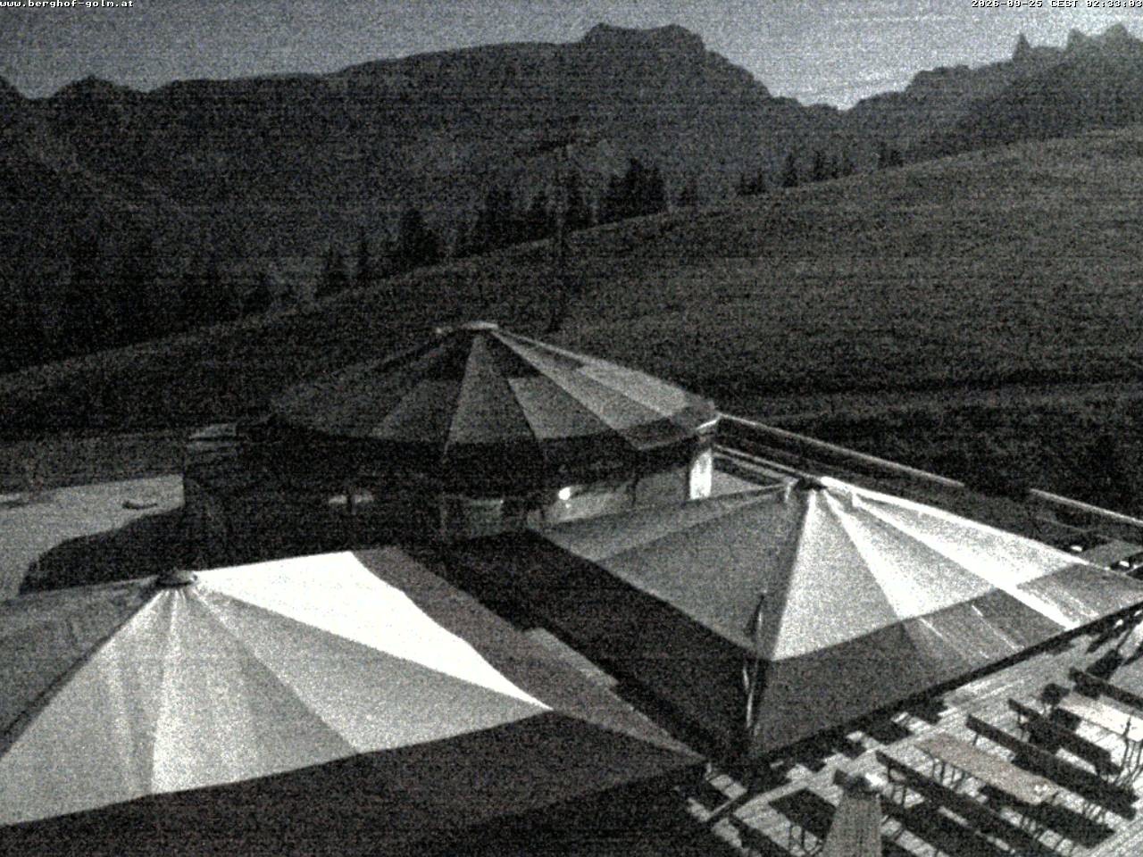 Archived image Webcam mountain restaurant "Berghof Golm", Vorarlberg