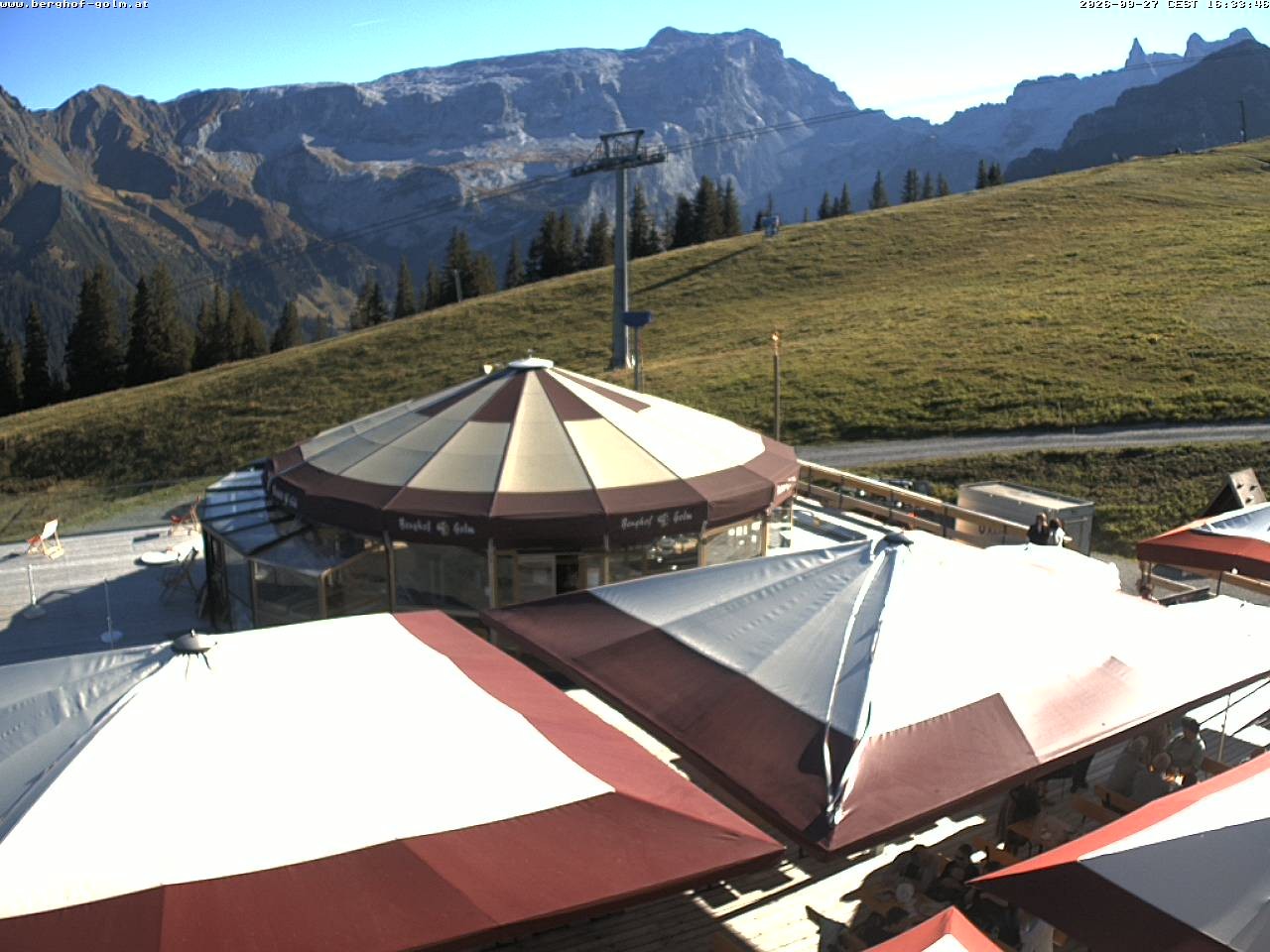 Archiv Foto Webcam Berghof Golm, Vorarlberg