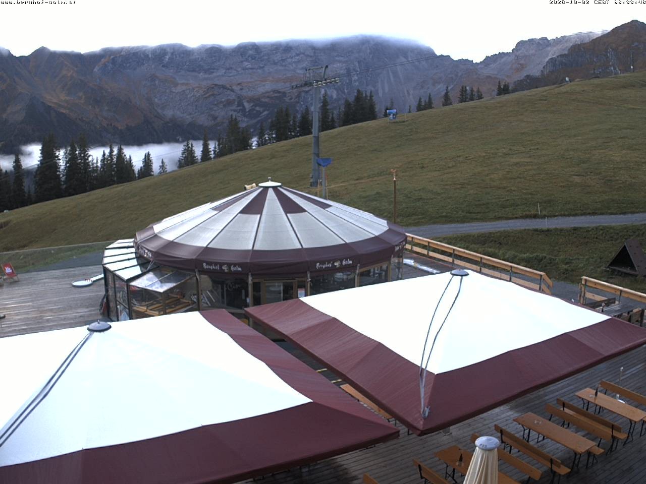Archiv Foto Webcam Berghof Golm, Vorarlberg