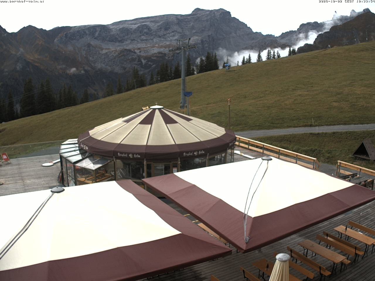 Archiv Foto Webcam Berghof Golm, Vorarlberg
