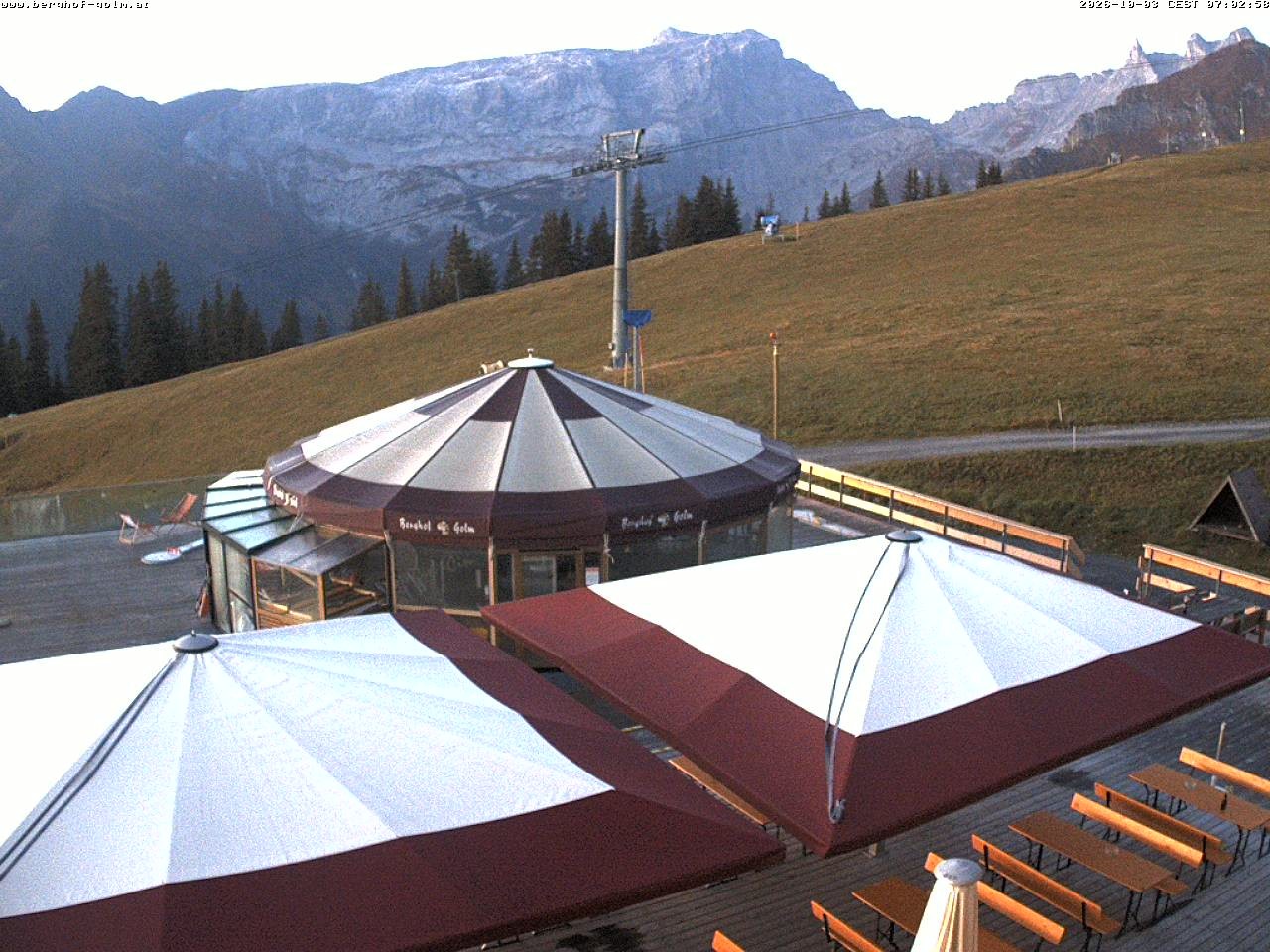 Archiv Foto Webcam Berghof Golm, Vorarlberg