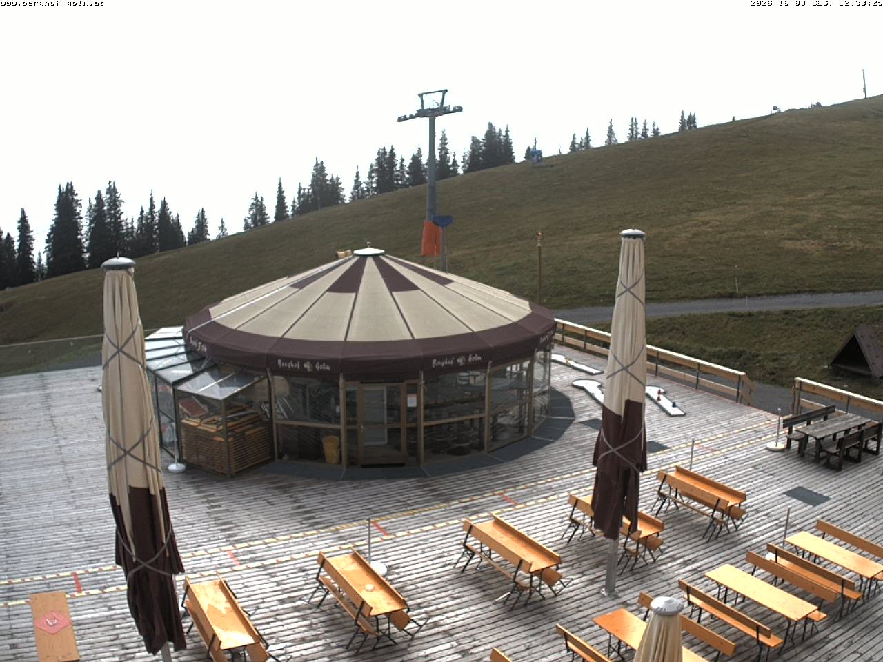 Archived image Webcam mountain restaurant "Berghof Golm", Vorarlberg