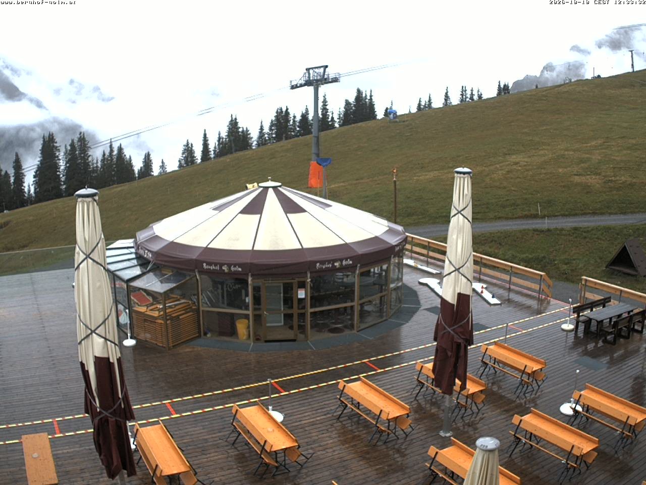 Archived image Webcam mountain restaurant "Berghof Golm", Vorarlberg