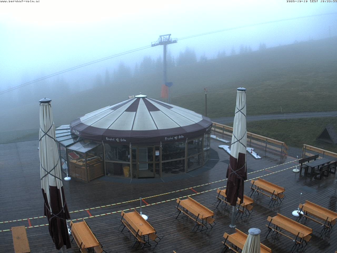 Archived image Webcam mountain restaurant "Berghof Golm", Vorarlberg