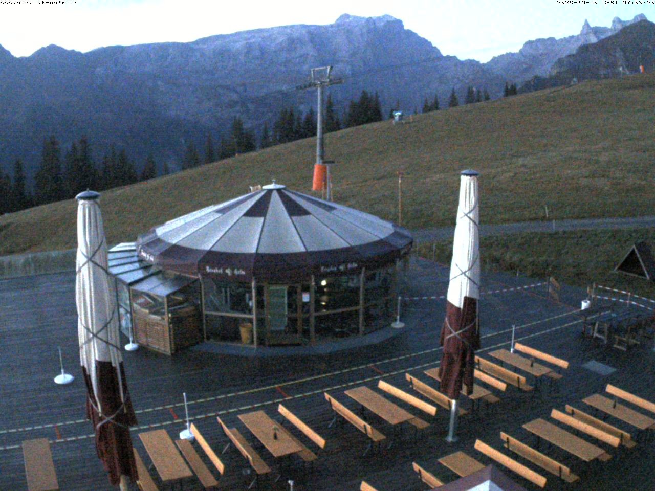 Archiv Foto Webcam Berghof Golm, Vorarlberg