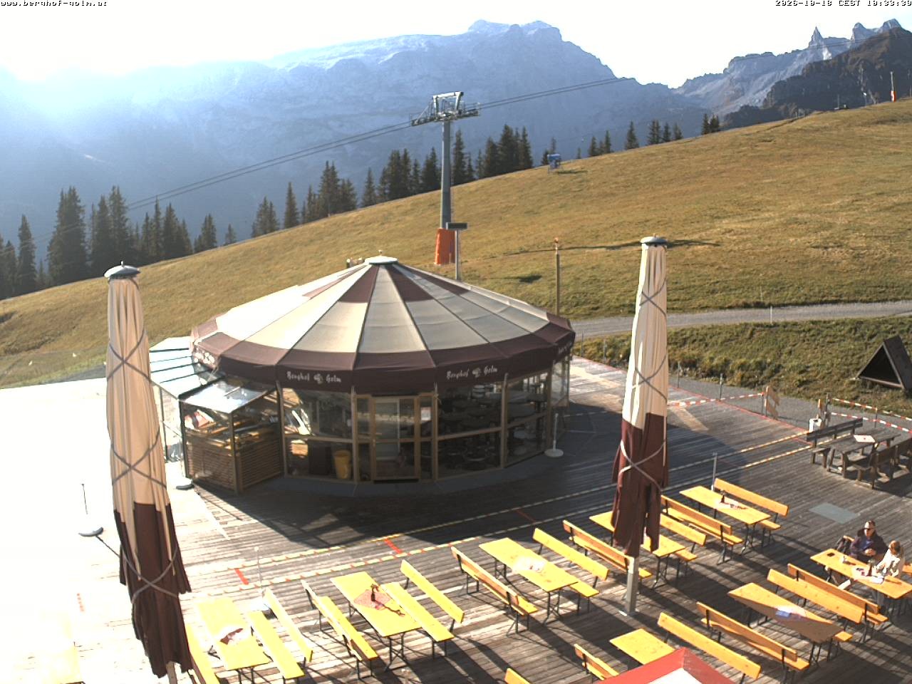 Archiv Foto Webcam Berghof Golm, Vorarlberg