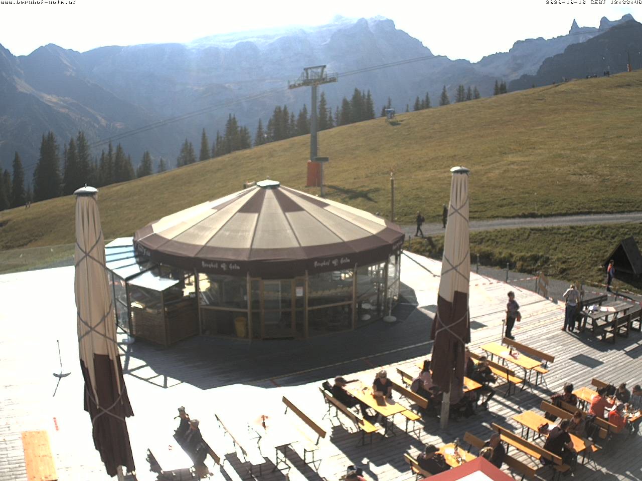 Archiv Foto Webcam Berghof Golm, Vorarlberg