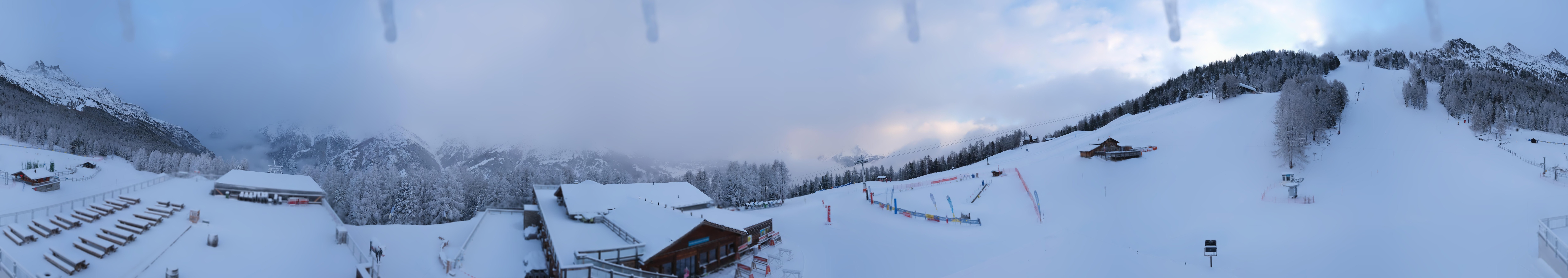 Archiv Foto Webcam Hannigalp Nord, Grächen im Wallis