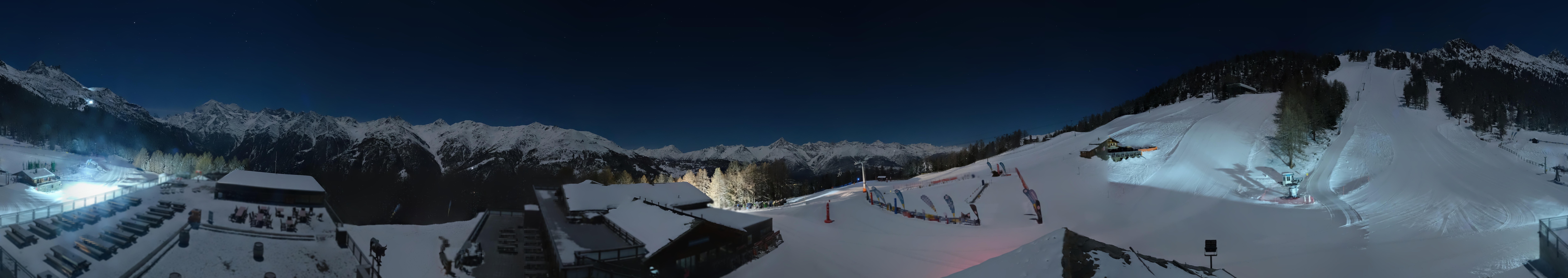 Archiv Foto Webcam Hannigalp Nord, Grächen im Wallis