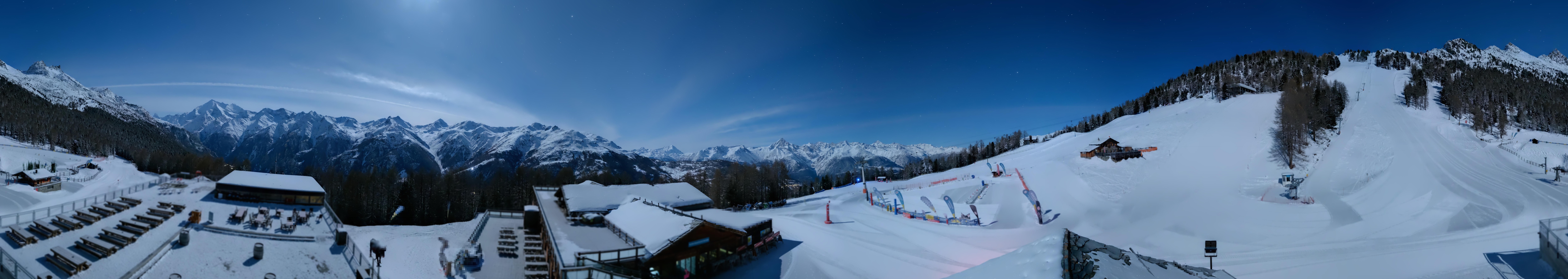 Archiv Foto Webcam Hannigalp Nord, Grächen im Wallis