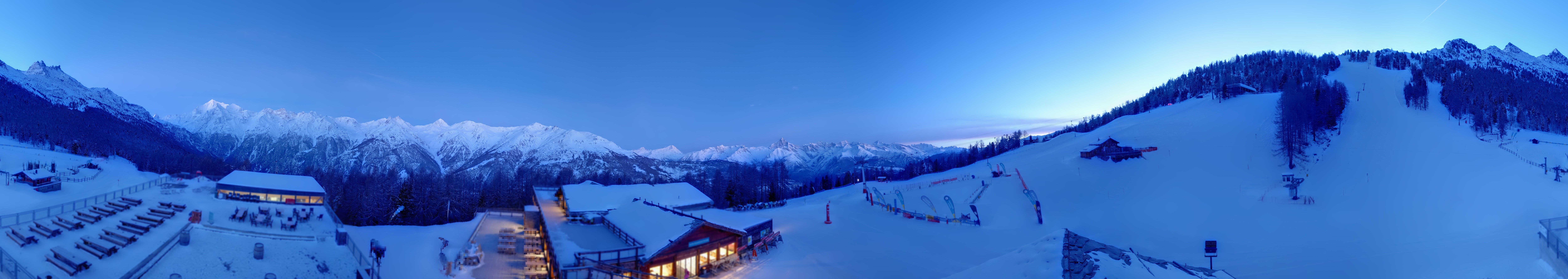 Archiv Foto Webcam Hannigalp Nord, Grächen im Wallis