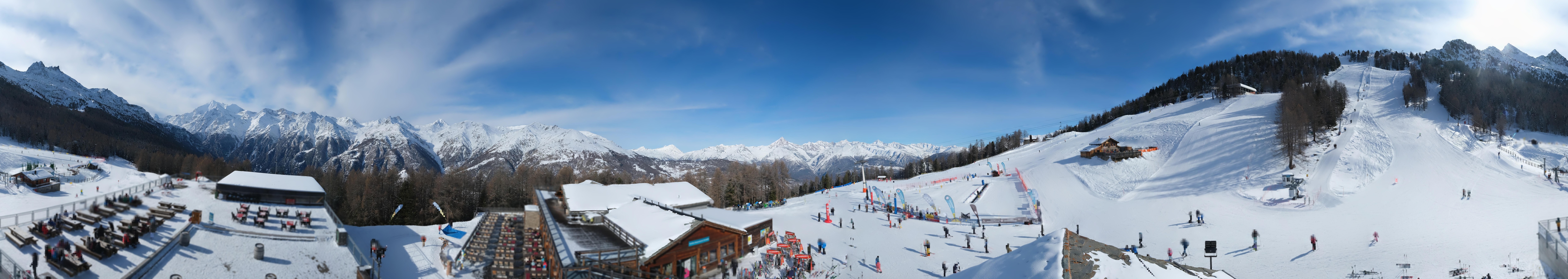 Archiv Foto Webcam Hannigalp Nord, Grächen im Wallis