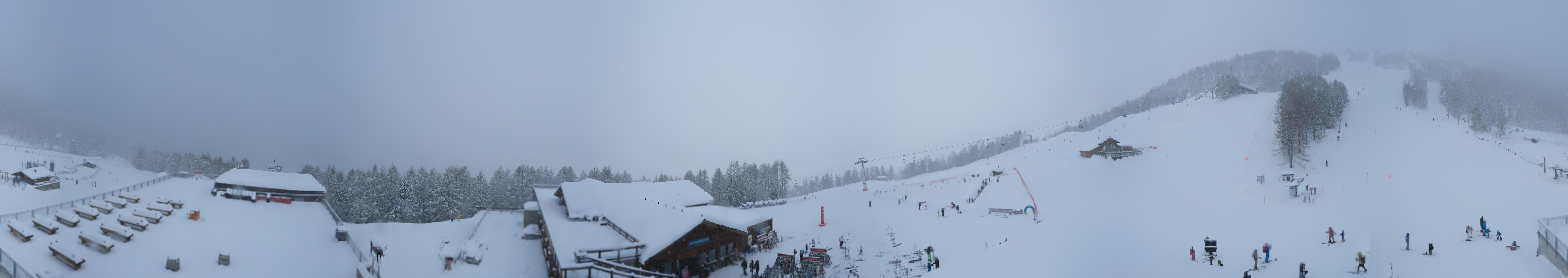 Archiv Foto Webcam Hannigalp Nord, Grächen im Wallis