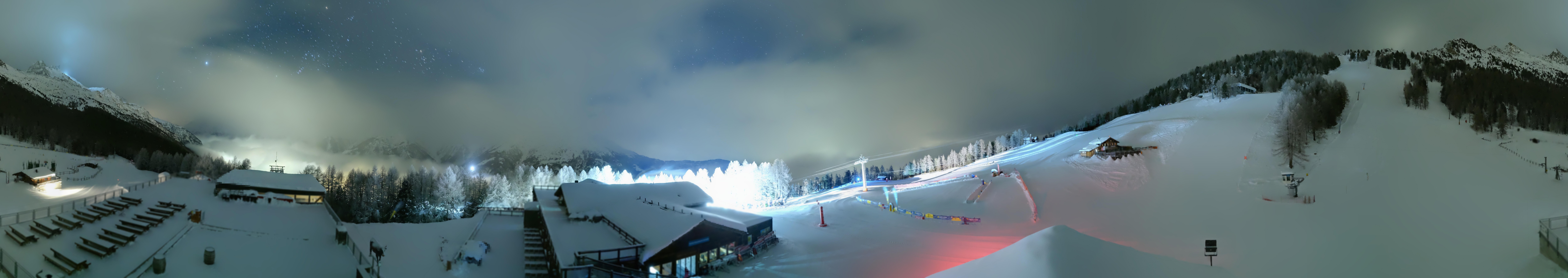 Archived image Webcam north "Hannigalp", Grächen in Valais