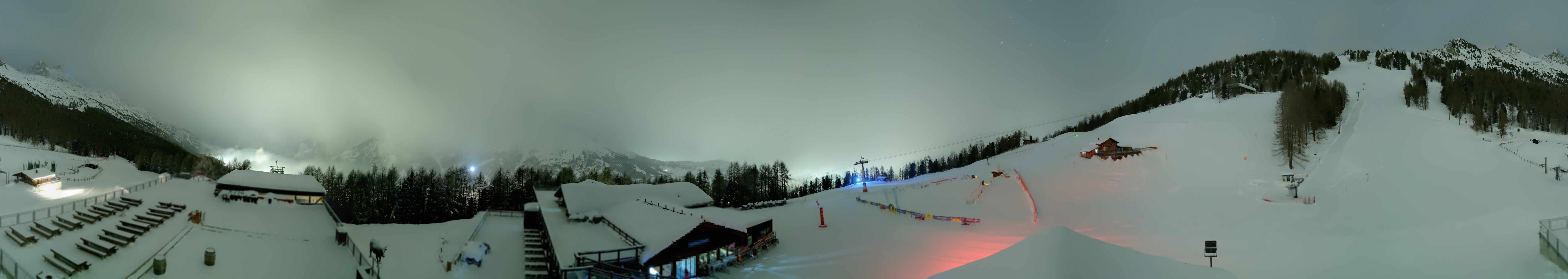 Archived image Webcam north "Hannigalp", Grächen in Valais