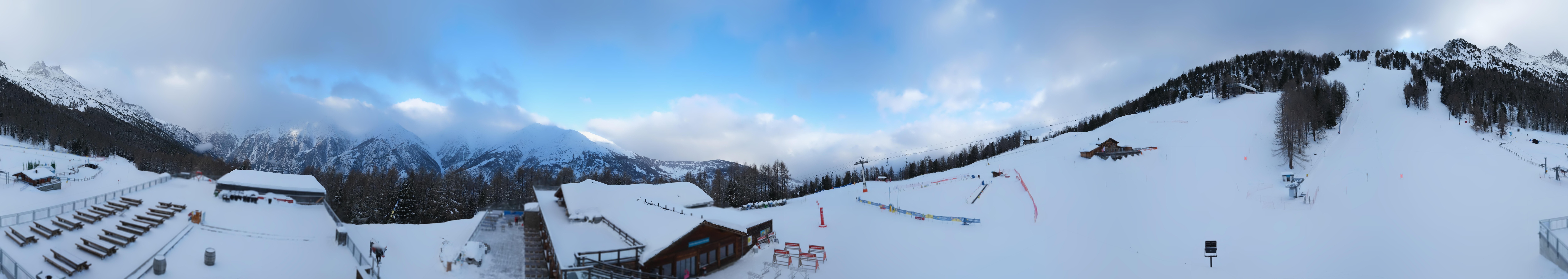 Archived image Webcam north "Hannigalp", Grächen in Valais