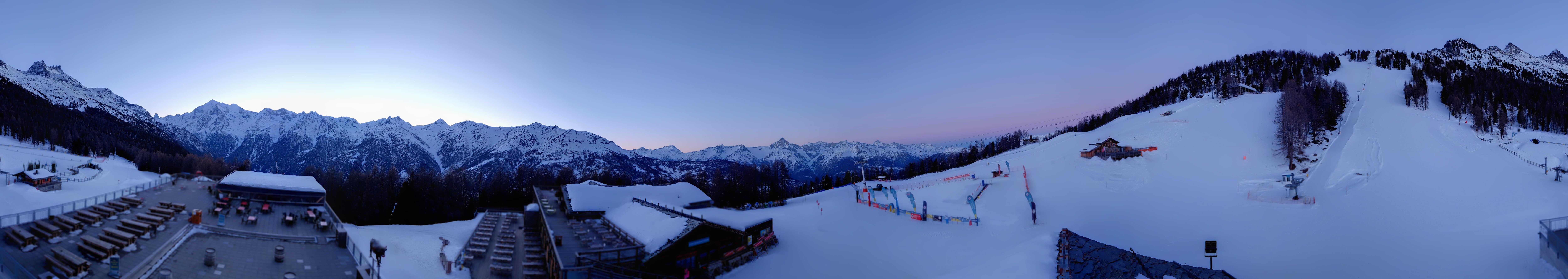 Archiv Foto Webcam Hannigalp Nord, Grächen im Wallis