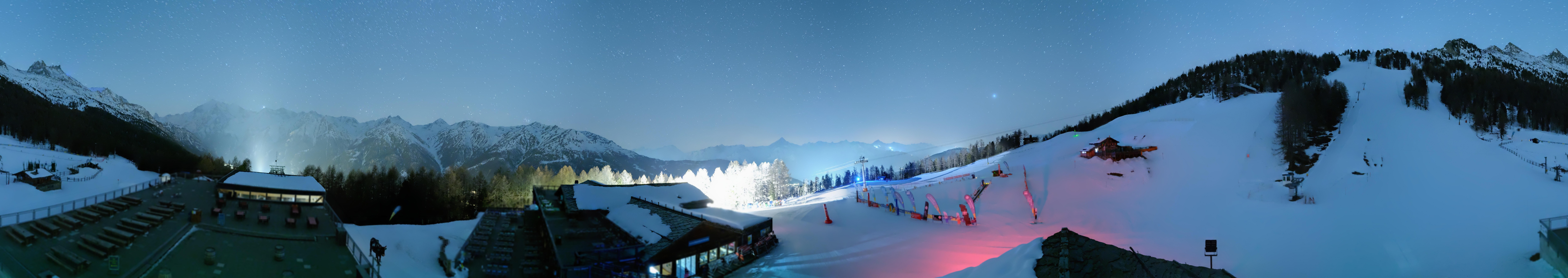 Archiv Foto Webcam Hannigalp Nord, Grächen im Wallis