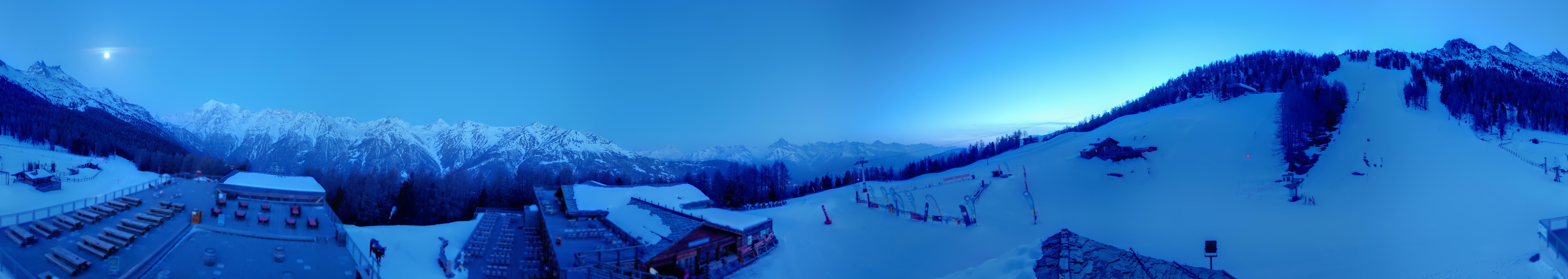 Archiv Foto Webcam Hannigalp Nord, Grächen im Wallis