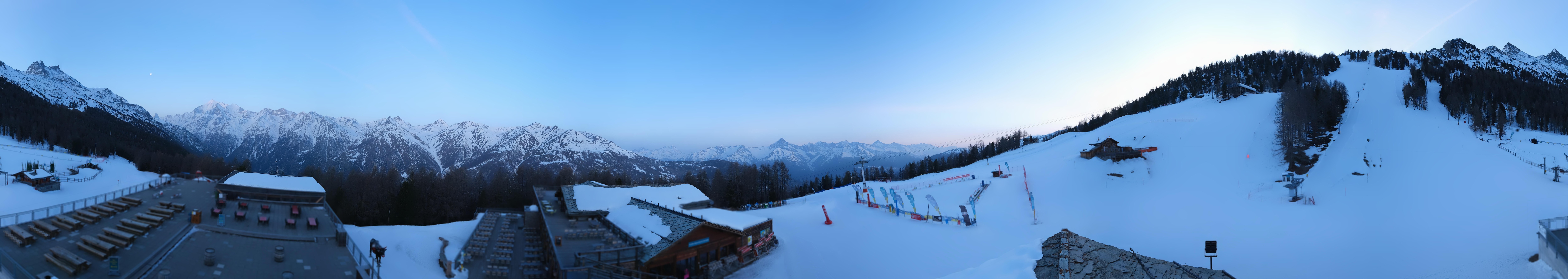 Archiv Foto Webcam Hannigalp Nord, Grächen im Wallis