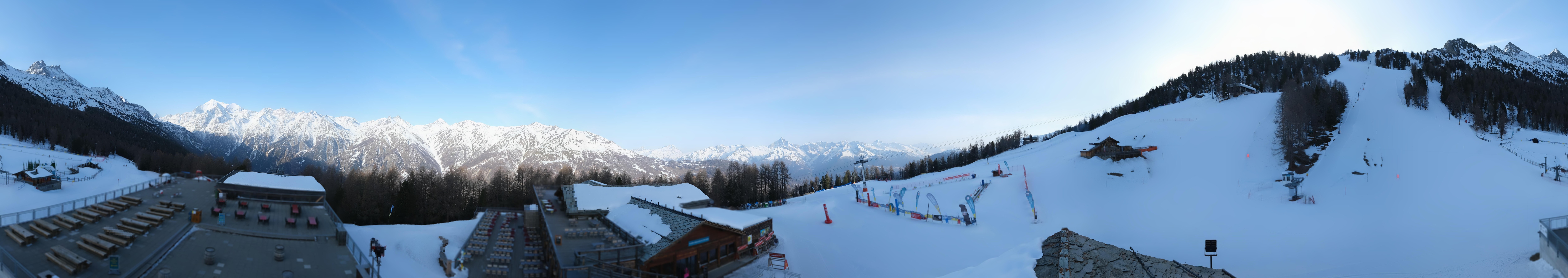 Archiv Foto Webcam Hannigalp Nord, Grächen im Wallis