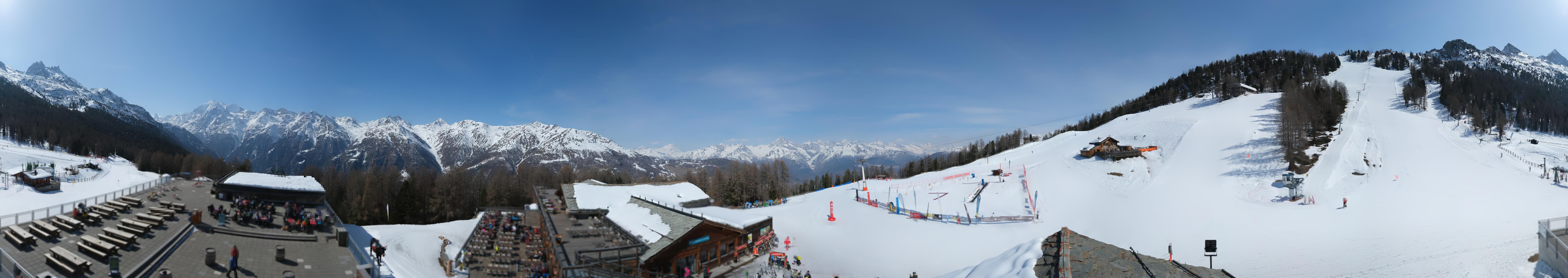 Archiv Foto Webcam Hannigalp Nord, Grächen im Wallis