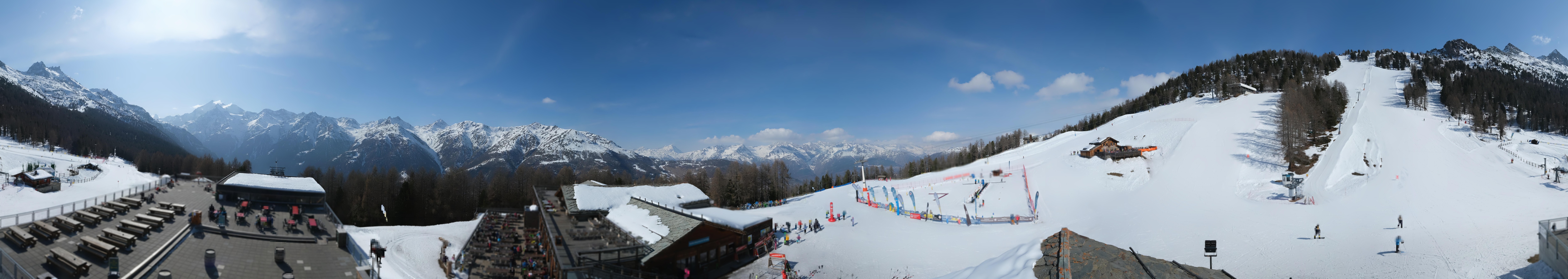 Archiv Foto Webcam Hannigalp Nord, Grächen im Wallis