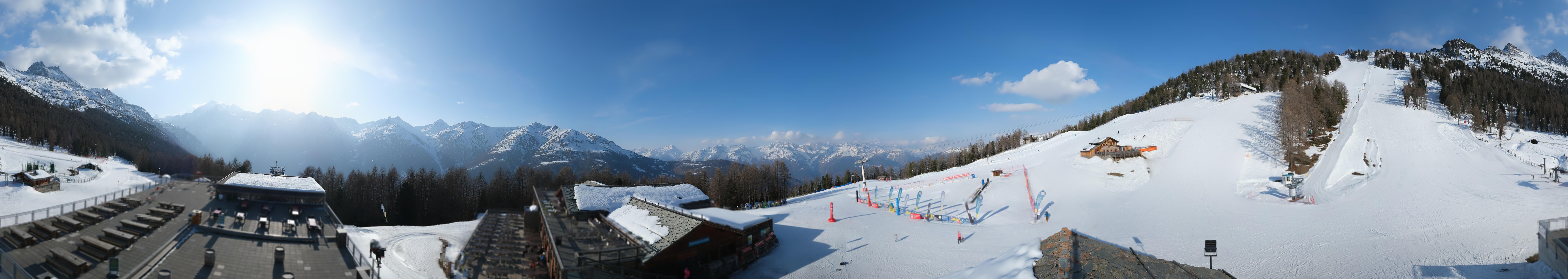 Archiv Foto Webcam Hannigalp Nord, Grächen im Wallis