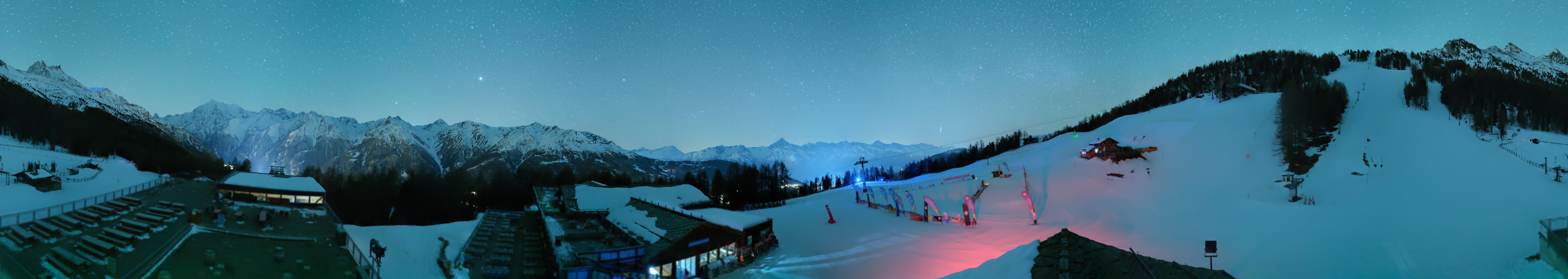 Archiv Foto Webcam Hannigalp Nord, Grächen im Wallis