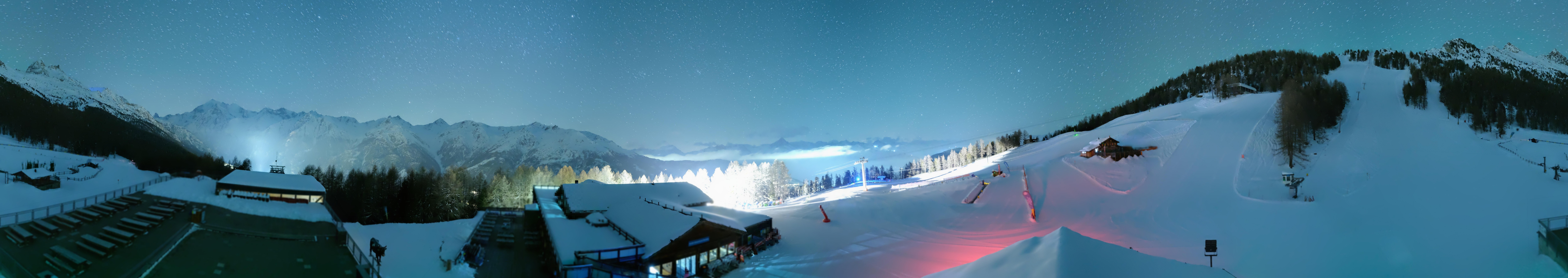 Archiv Foto Webcam Hannigalp Nord, Grächen im Wallis