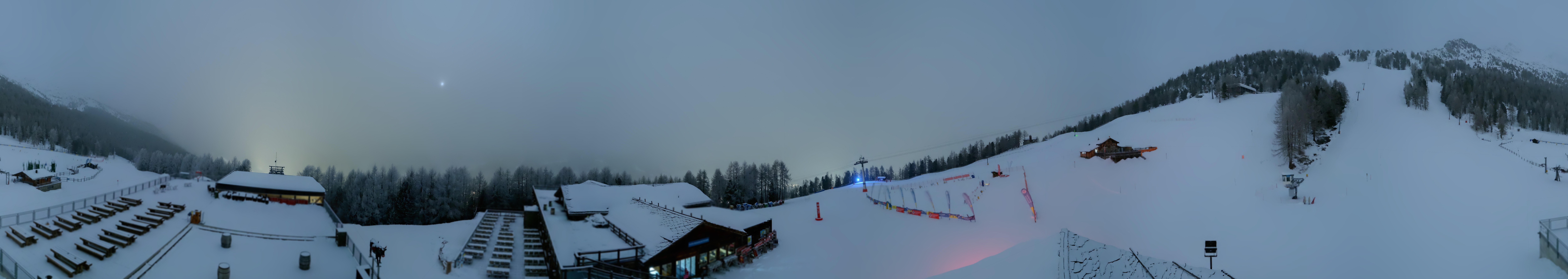 Archived image Webcam north "Hannigalp", Grächen in Valais