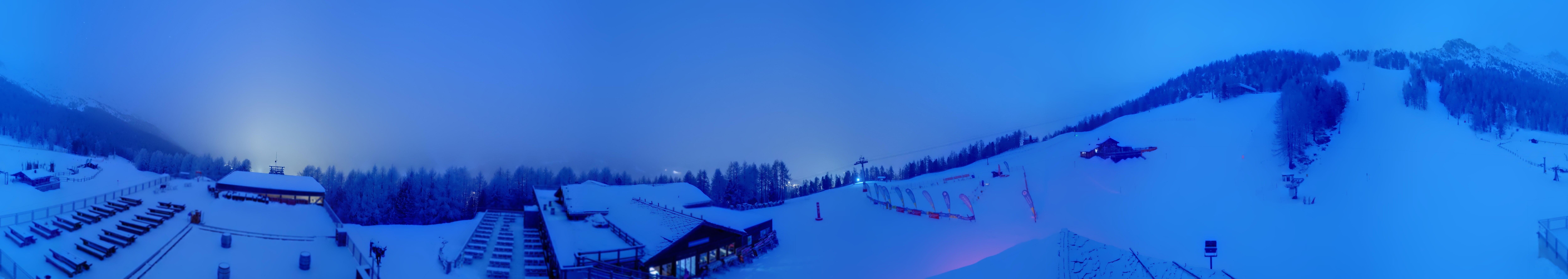 Archived image Webcam north "Hannigalp", Grächen in Valais