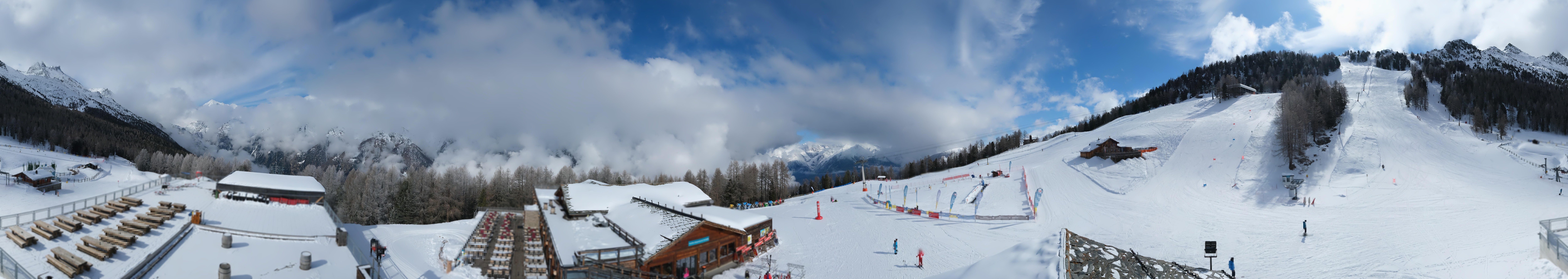 Archived image Webcam north "Hannigalp", Grächen in Valais