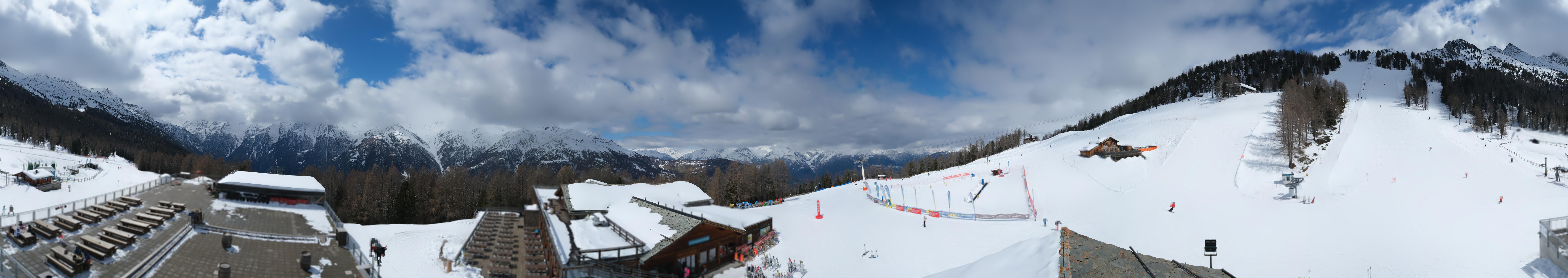 Archived image Webcam north "Hannigalp", Grächen in Valais