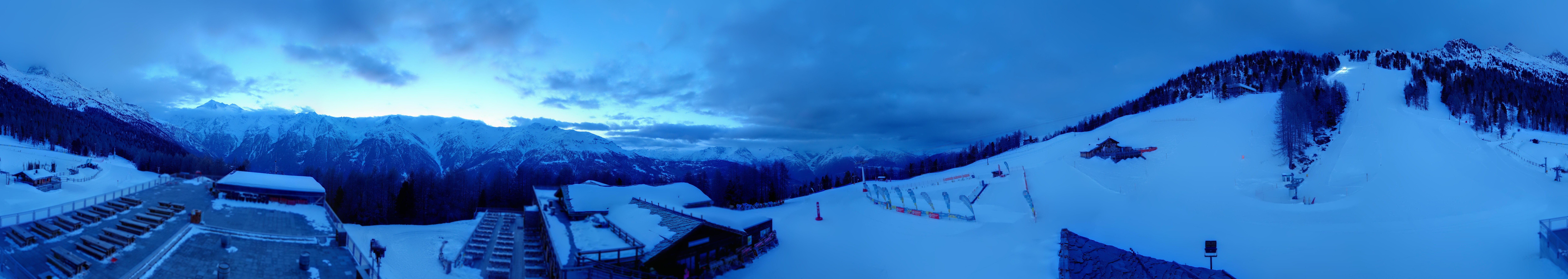 Archiv Foto Webcam Hannigalp Nord, Grächen im Wallis