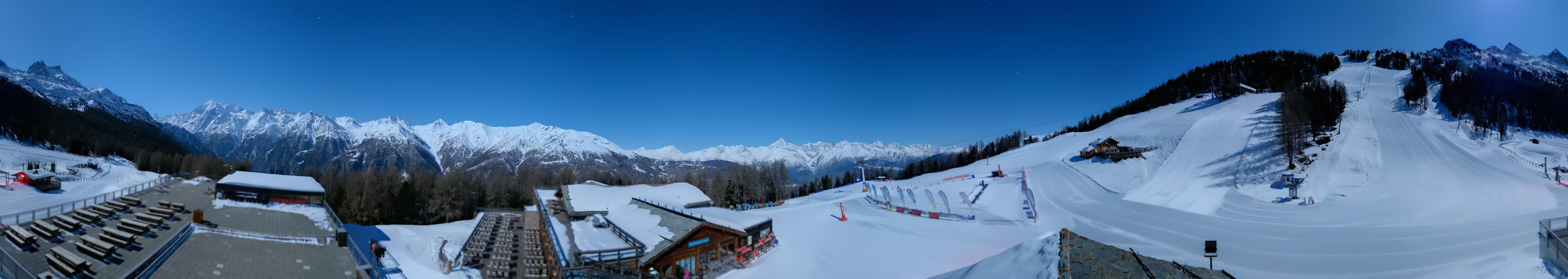 Archiv Foto Webcam Hannigalp Nord, Grächen im Wallis