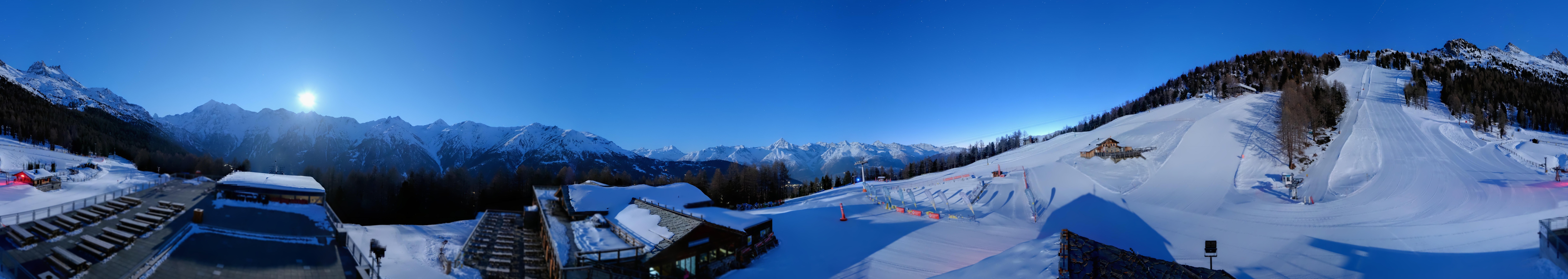 Archiv Foto Webcam Hannigalp Nord, Grächen im Wallis
