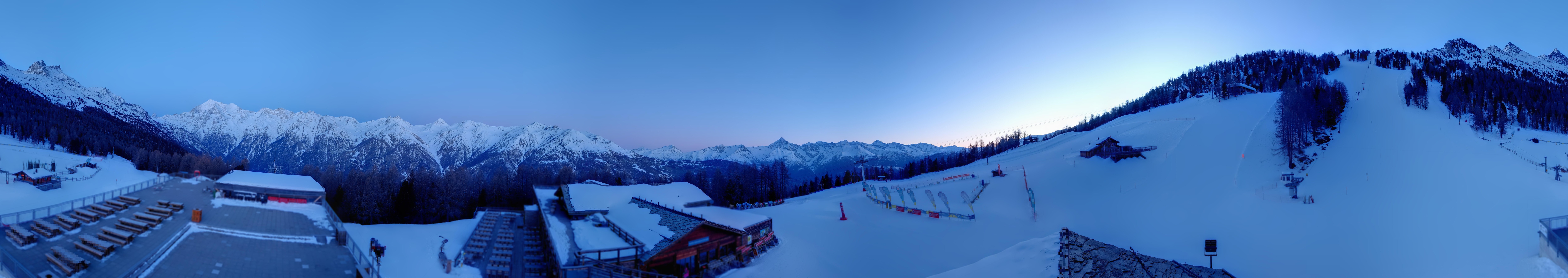 Archiv Foto Webcam Hannigalp Nord, Grächen im Wallis