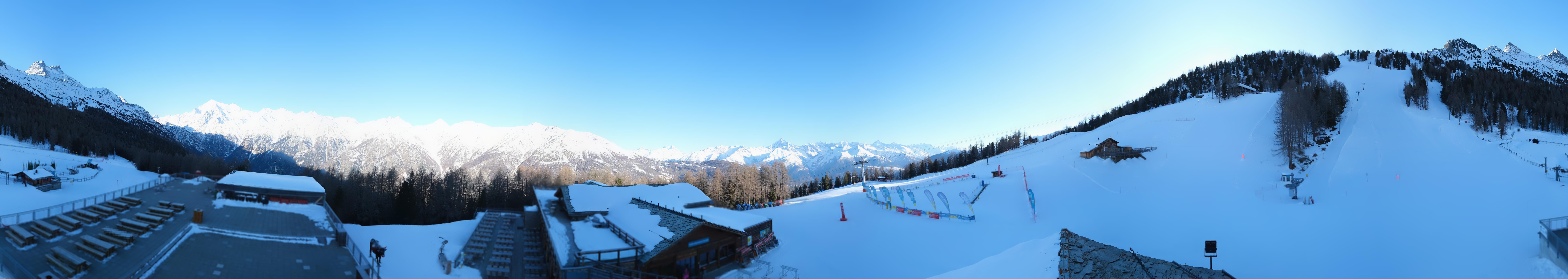 Archiv Foto Webcam Hannigalp Nord, Grächen im Wallis