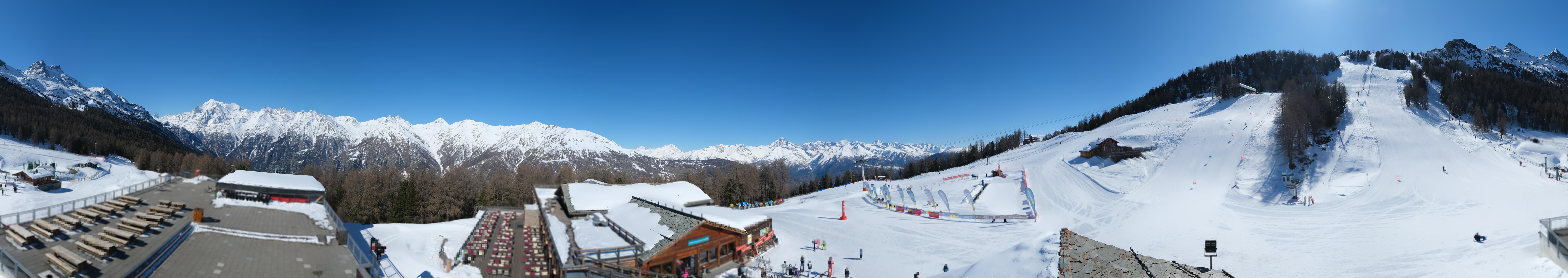 Archiv Foto Webcam Hannigalp Nord, Grächen im Wallis