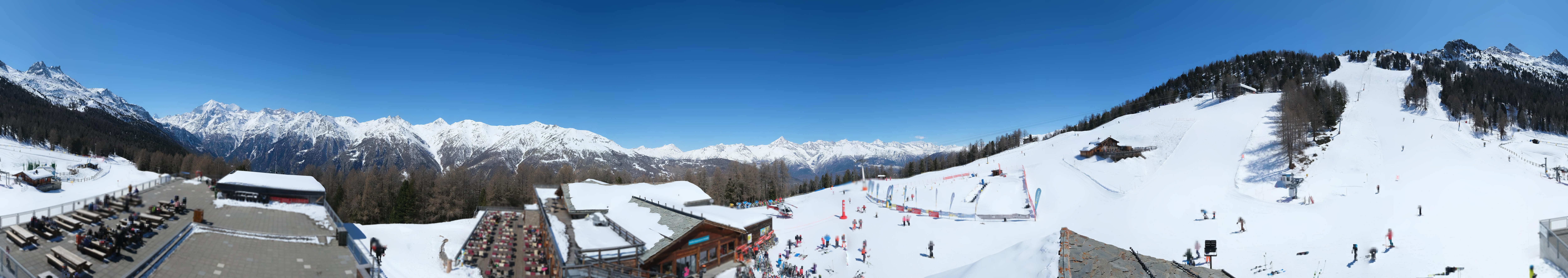 Archiv Foto Webcam Hannigalp Nord, Grächen im Wallis