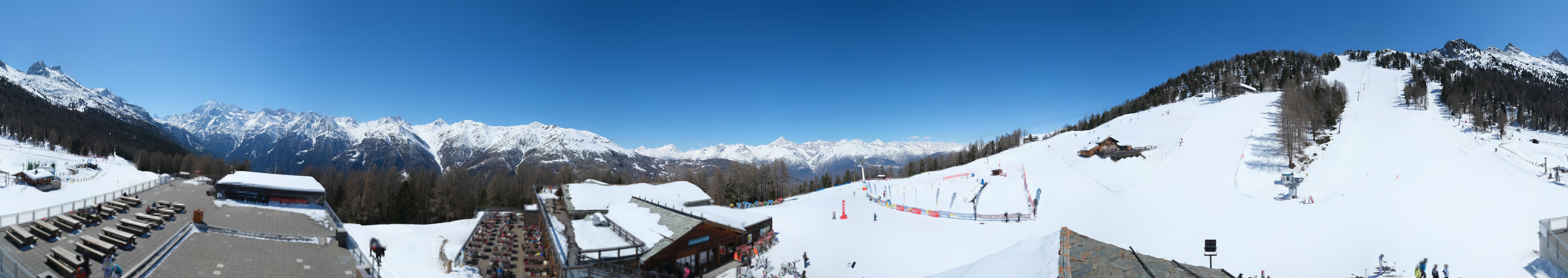 Archiv Foto Webcam Hannigalp Nord, Grächen im Wallis