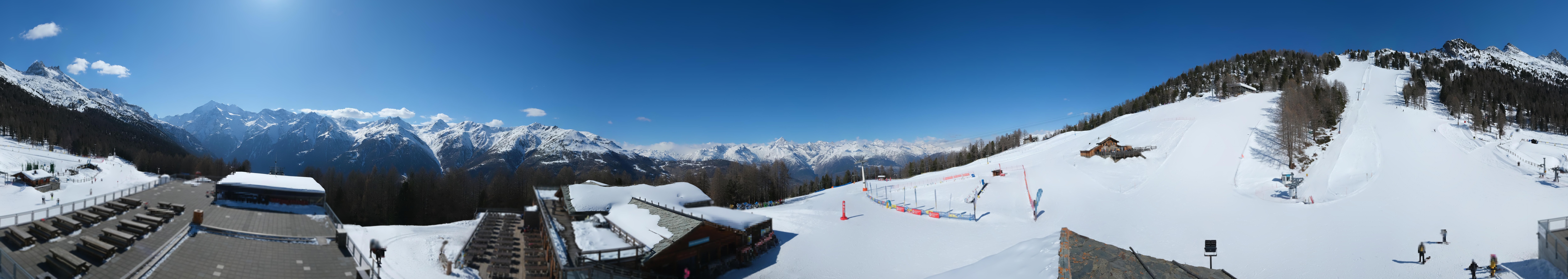 Archiv Foto Webcam Hannigalp Nord, Grächen im Wallis